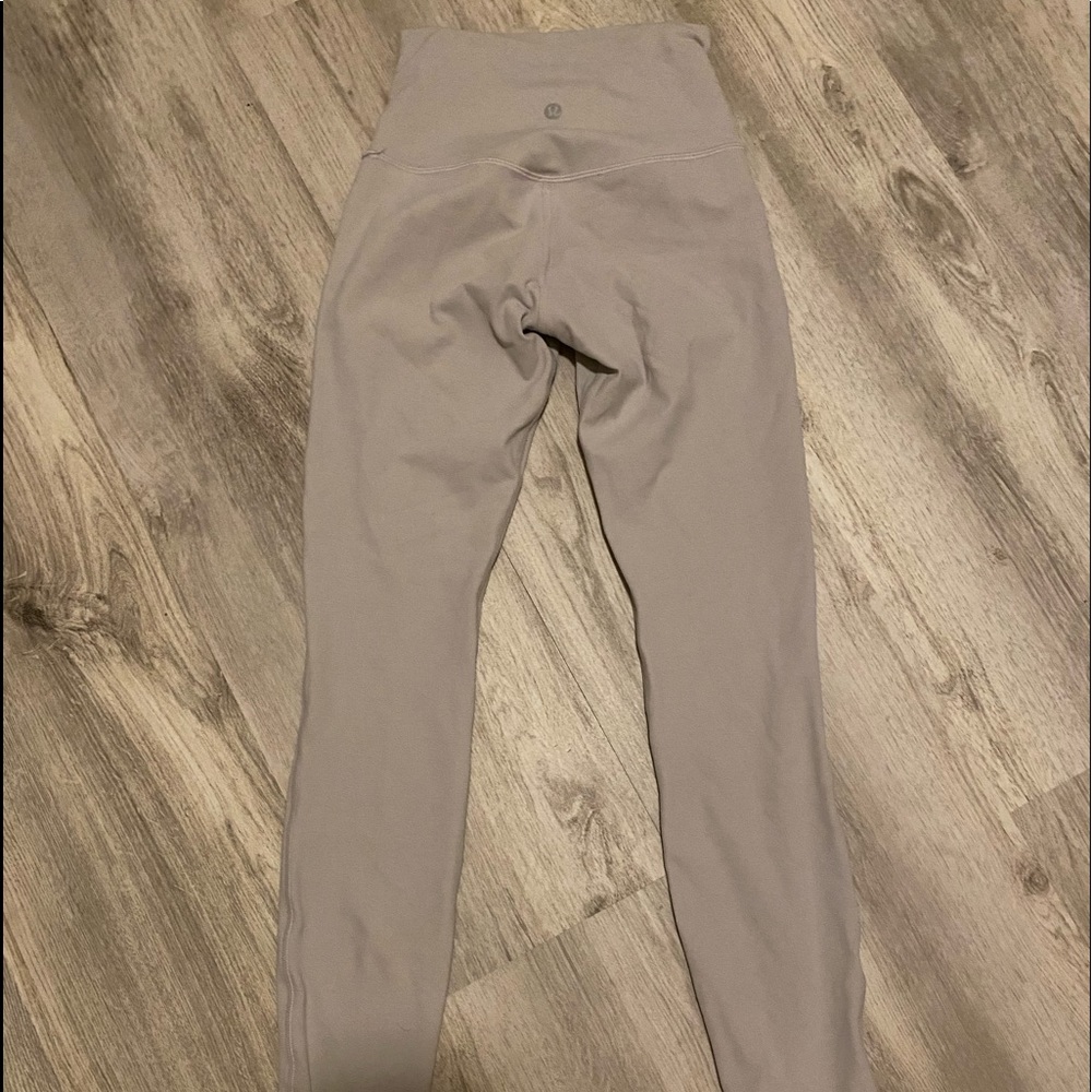 lululemon chrome align leggings size 2 28 inseam